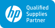 Hewlett Packard Qualified Business Partner badge image